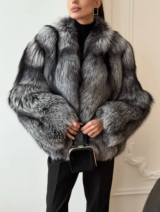 Шуба из чернобурки - фото 4