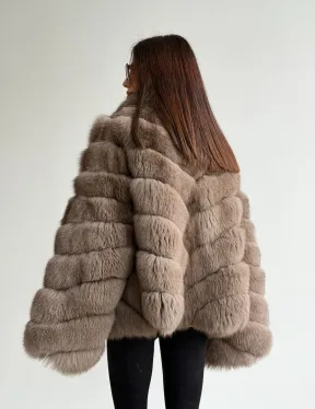 Шуба из меха финского песца - фото 12