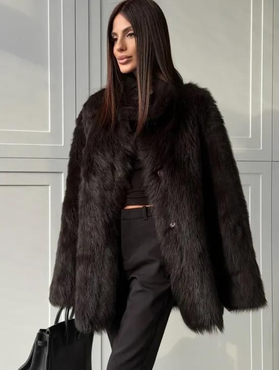 Женская дубленка из тосканы - фото 5